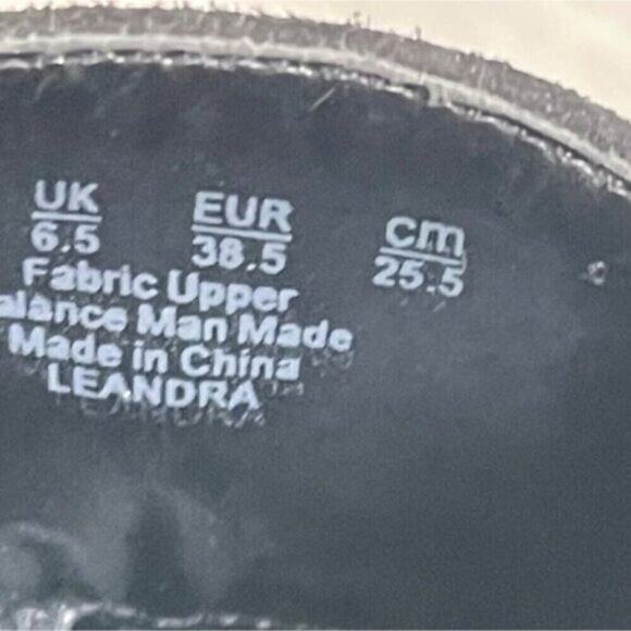 Franco Sarto Leandra Women’s Ankle Boot Black Suede Lace-Up Block Heel Size 8.5 - Picture 8 of 8